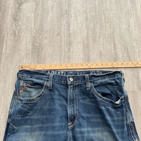 Ariat Men's M4 low rise Bootcut Jeans Gultch size 38x30 dark wash - Picture 8 of 8